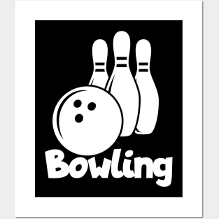 Bowling Posters and Art